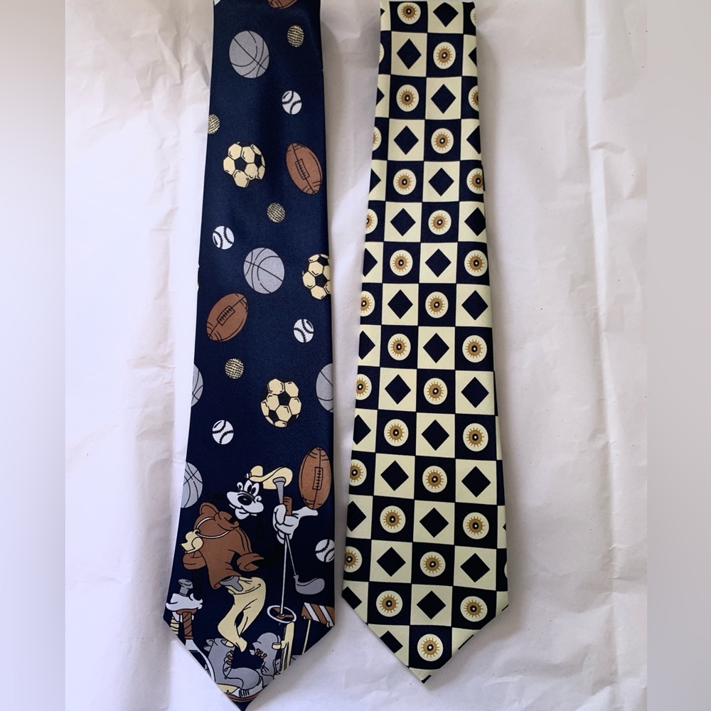 Picasso and Rene Chagal men’s ties